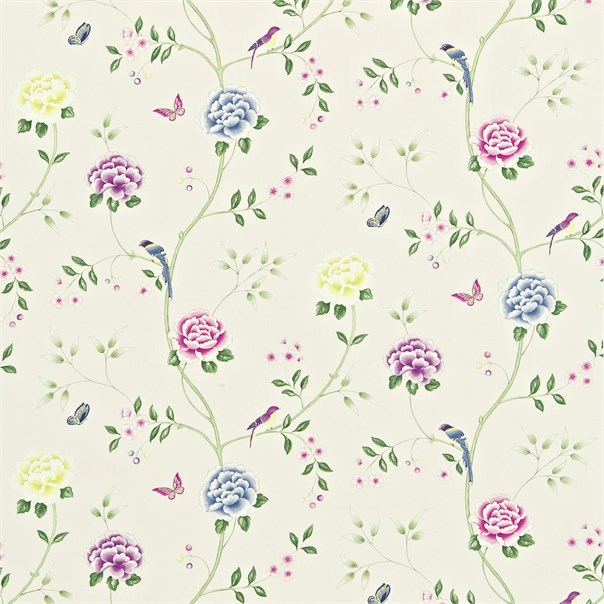 Pavilion Chintz Fabric by Sanderson