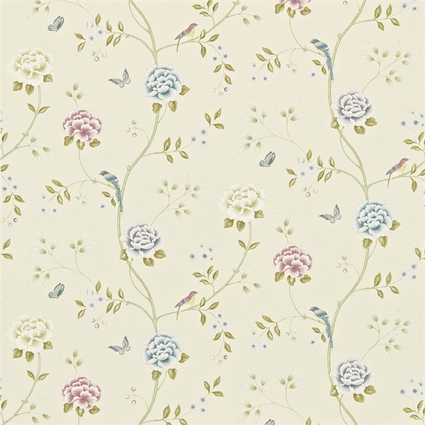 Pavilion Dove Fabric by Sanderson