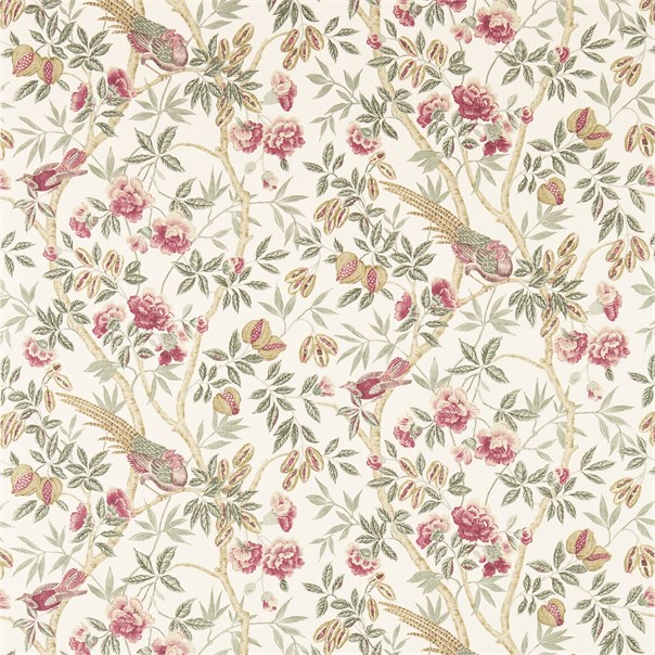 Abbeville Rose/Calico Fabric by Sanderson