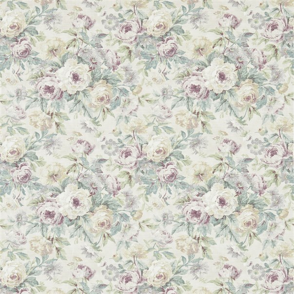 Amelia Rose Vanilla/Taupe Fabric by Sanderson