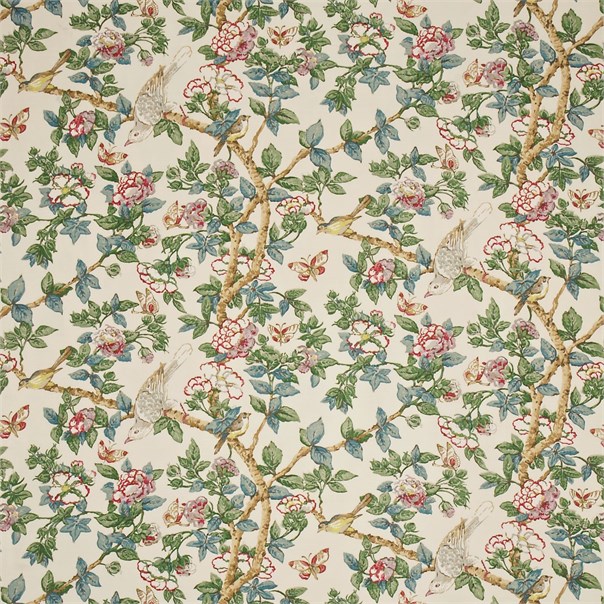 Caverley Chintz Fabric by Sanderson