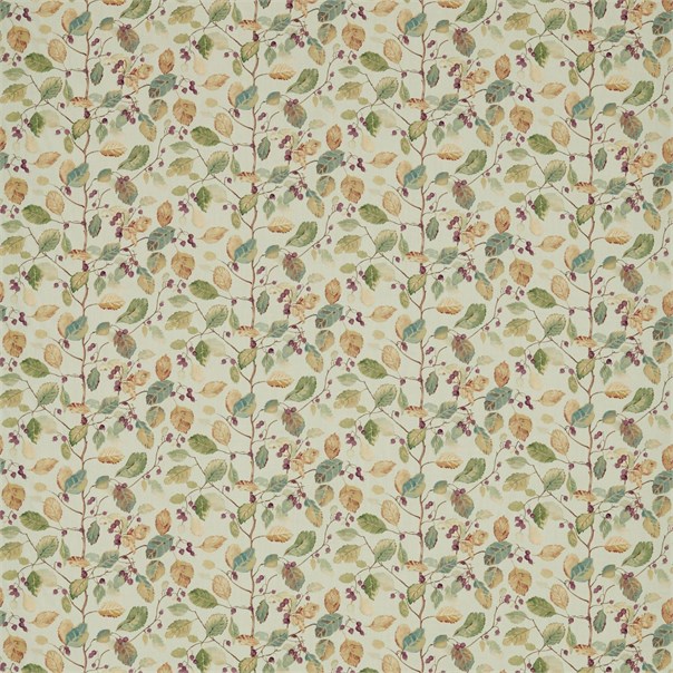 Woodland Berries Bayleaf/Fig Fabric by Sanderson