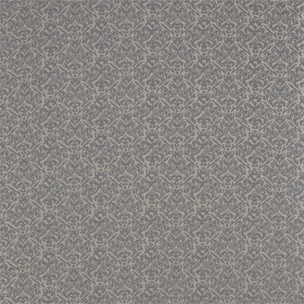 Sibyl Pewter/Linen Fabric by Sanderson