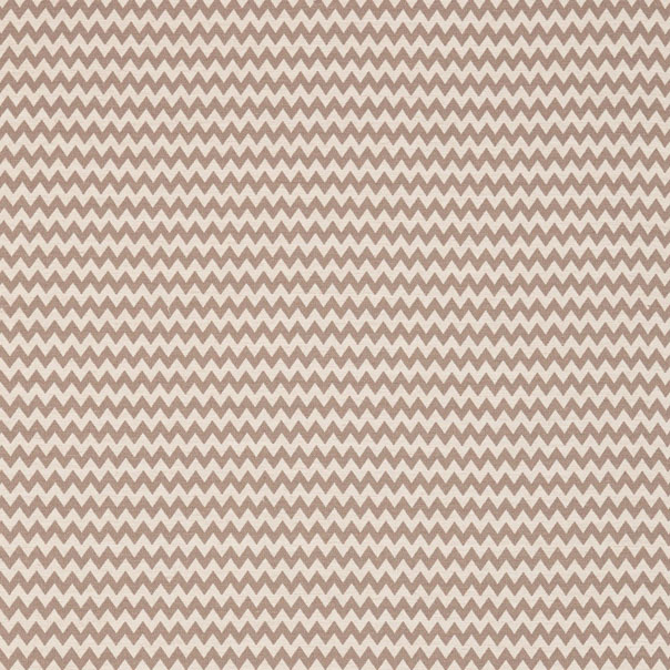 Zagora Sepia/Ecru Fabric by Sanderson