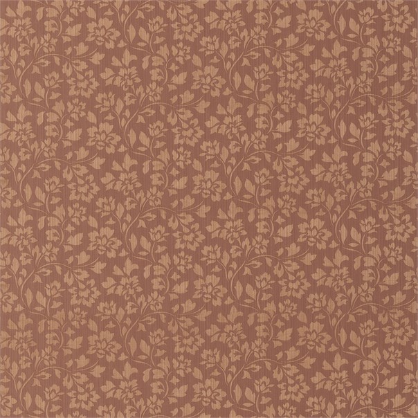 Celadine Sienna Fabric by Sanderson