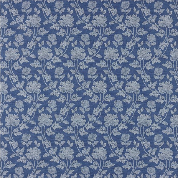 Assam Trail Indigo Fabric by Sanderson