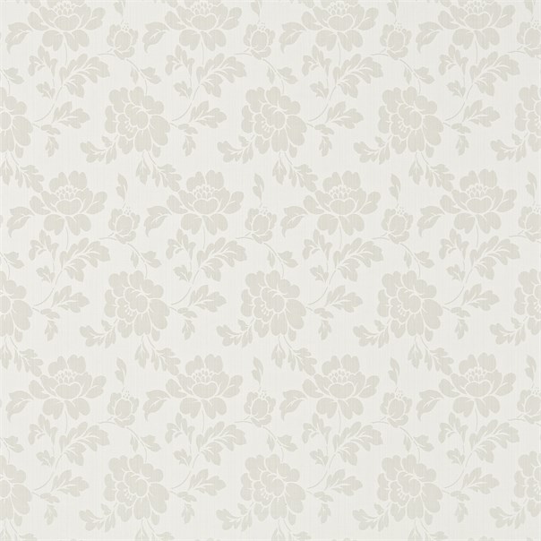 Albury Damask Ivory Fabric by Sanderson