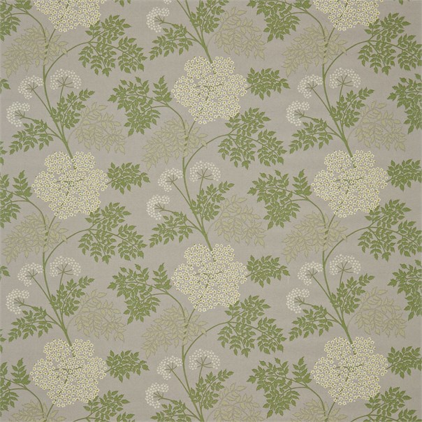 Cowparsley Amethyst Fabric by Sanderson