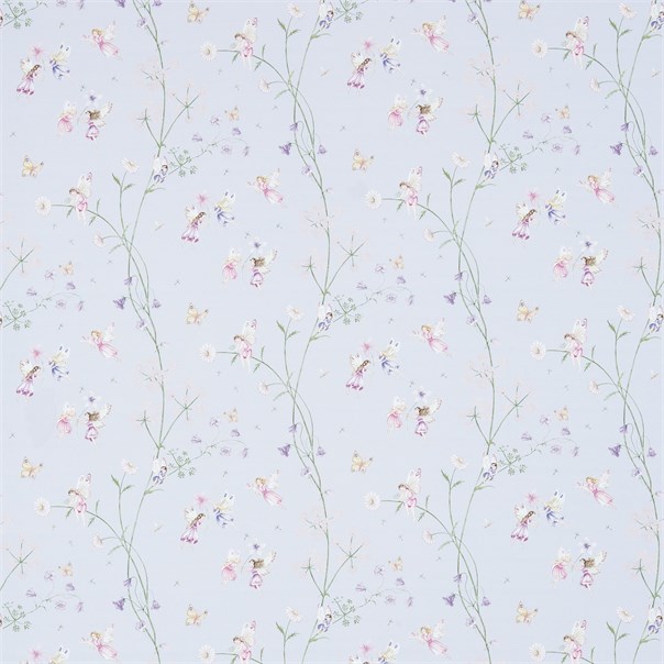 Fairyland Powder Blue Fabric by Sanderson