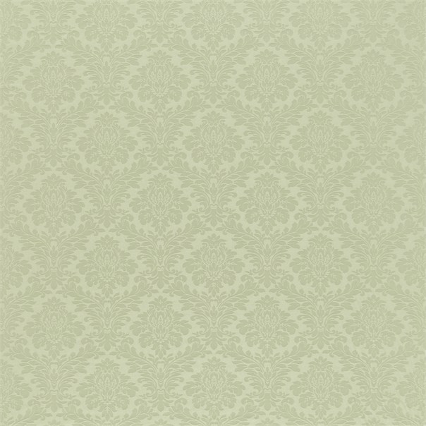 Lymington Damask Eggshell Fabric by Sanderson