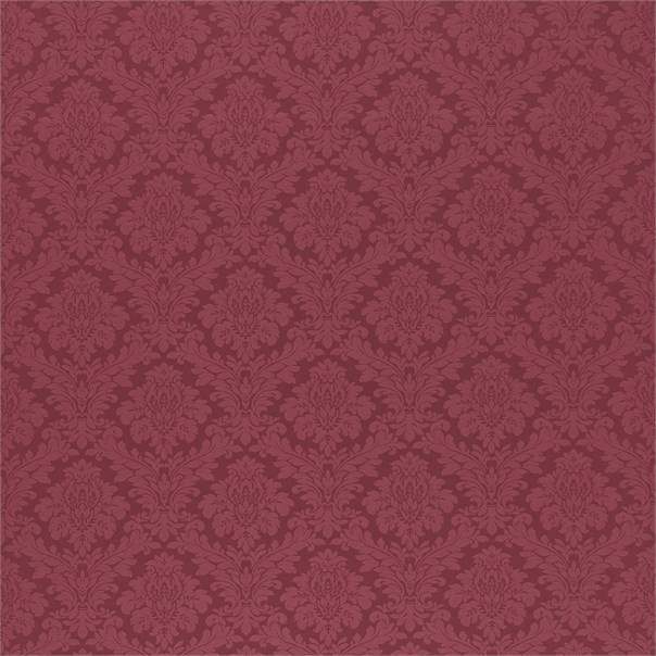 Lymington Damask Raspberry Fabric by Sanderson