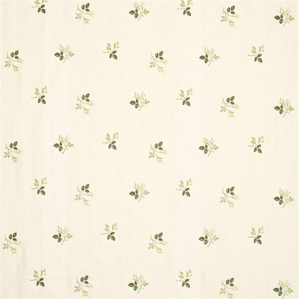 Karena Parchment/Lemon Fabric by Sanderson