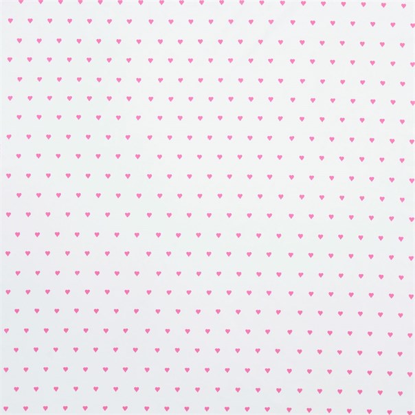 Love Hearts Candy Floss and Natural Fabric by Harlequin