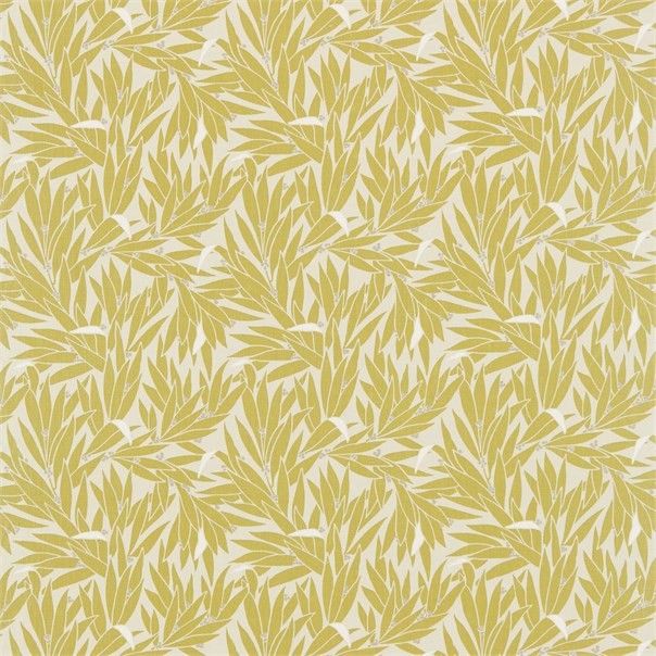 Lauren Lime and Neutral Fabric by Harlequin