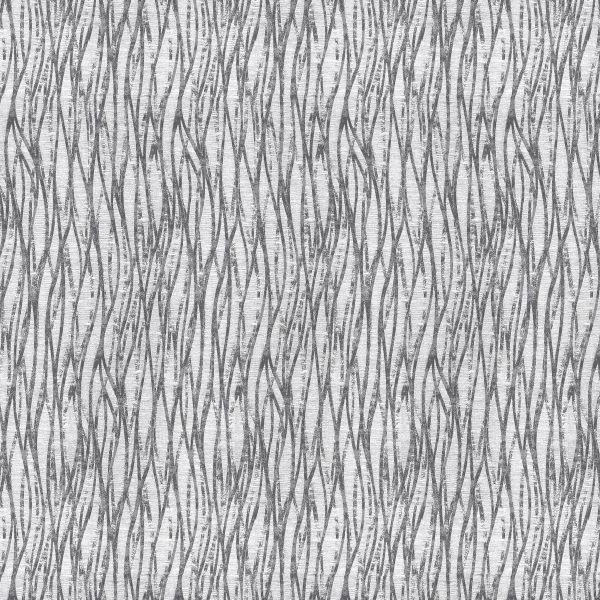 Linear Silver Fabric by Fryetts