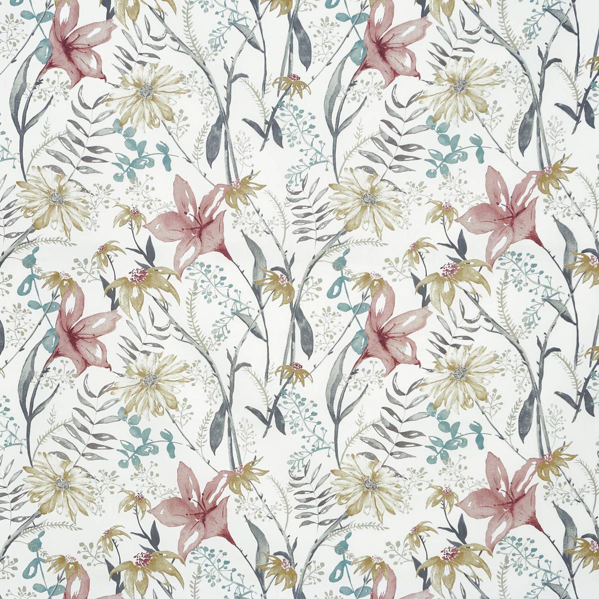 Roof Garden Blossom Fabric by Prestigious Textiles