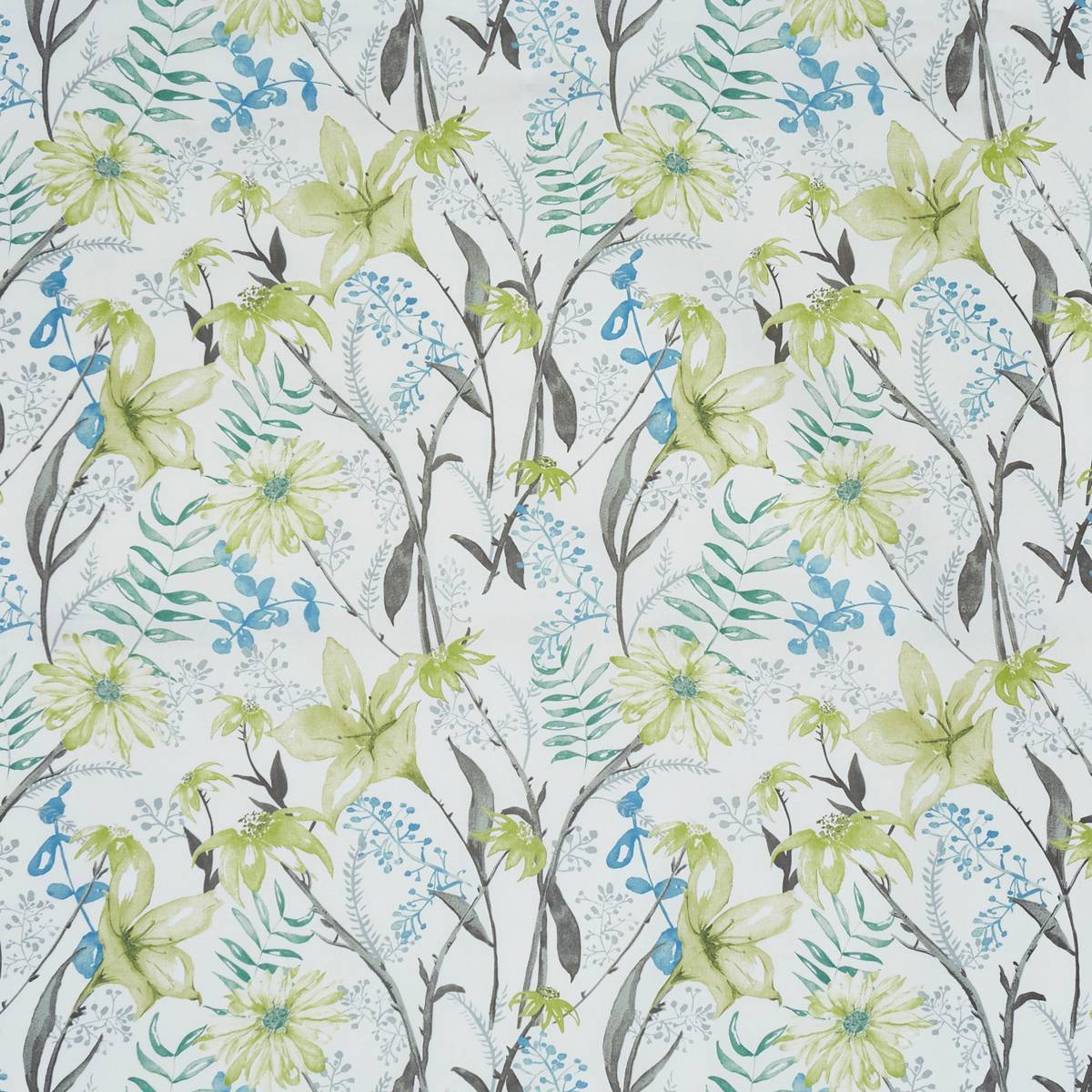 Roof Garden Fennel Fabric by Prestigious Textiles