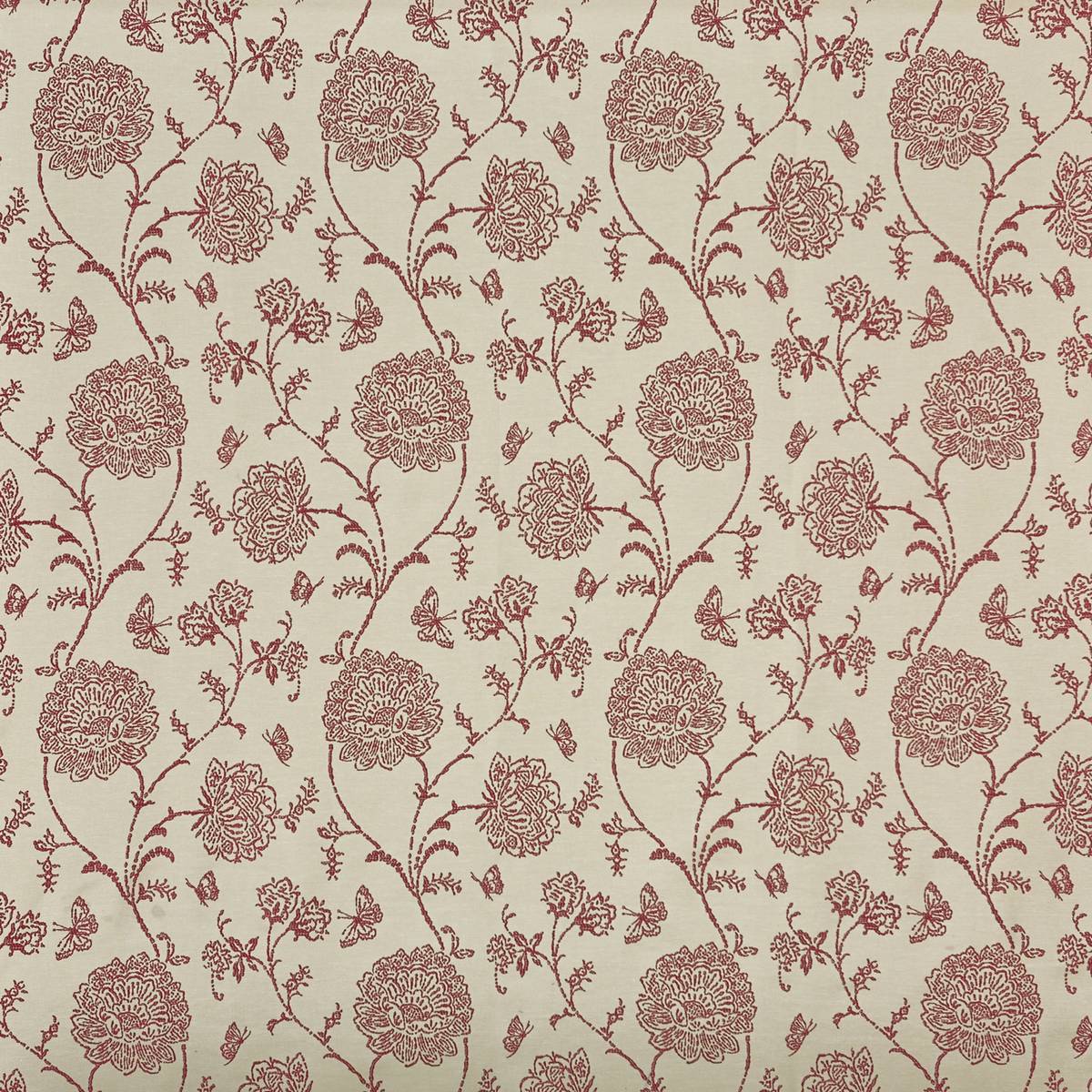 Fielding Scarlet Fabric by Prestigious Textiles