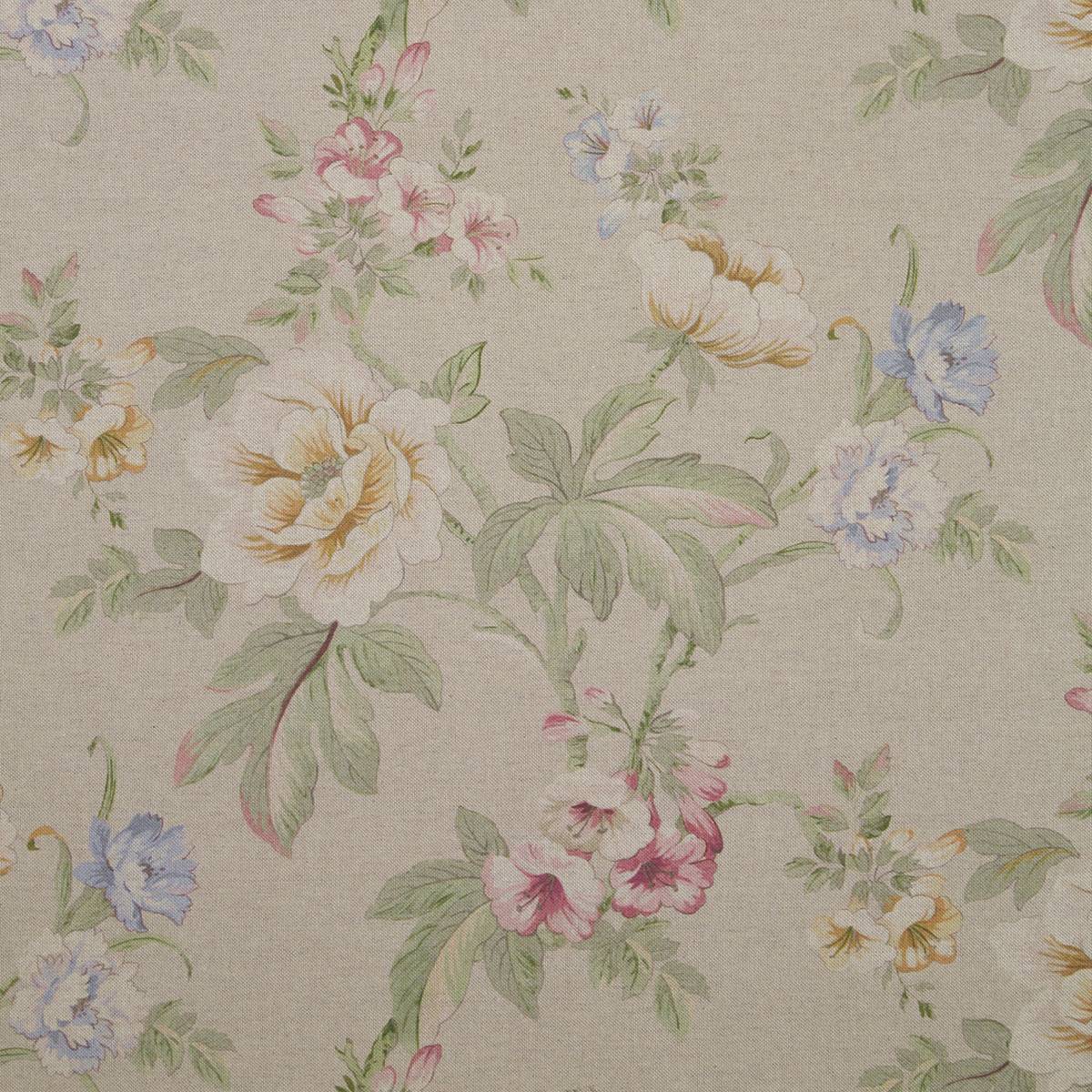 Bailey Linen Fabric by Oasis - Britannia Rose