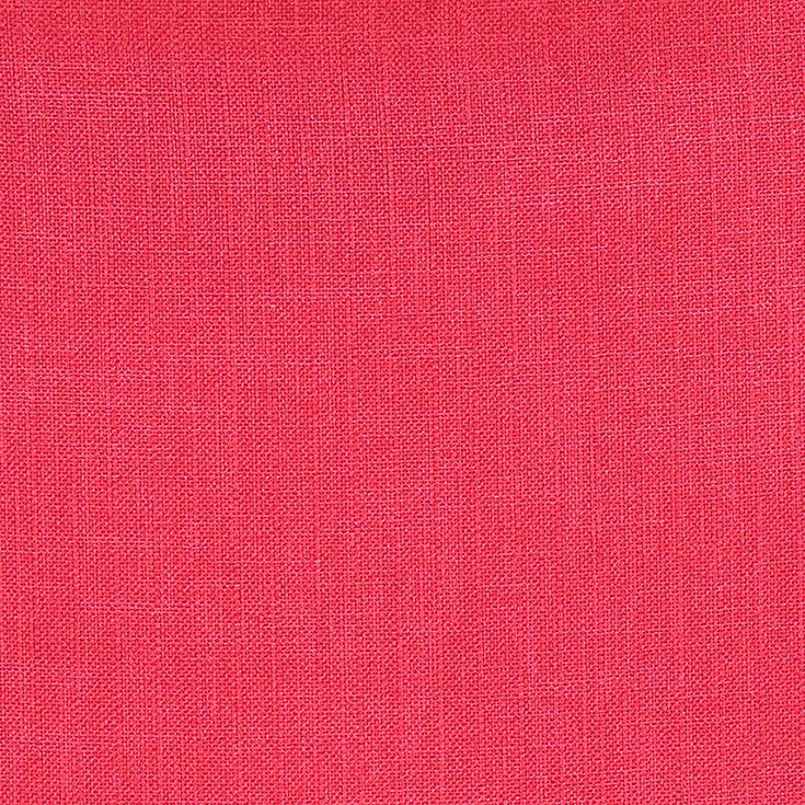 Kingsley Poppy Fabric by Fibre Naturelle