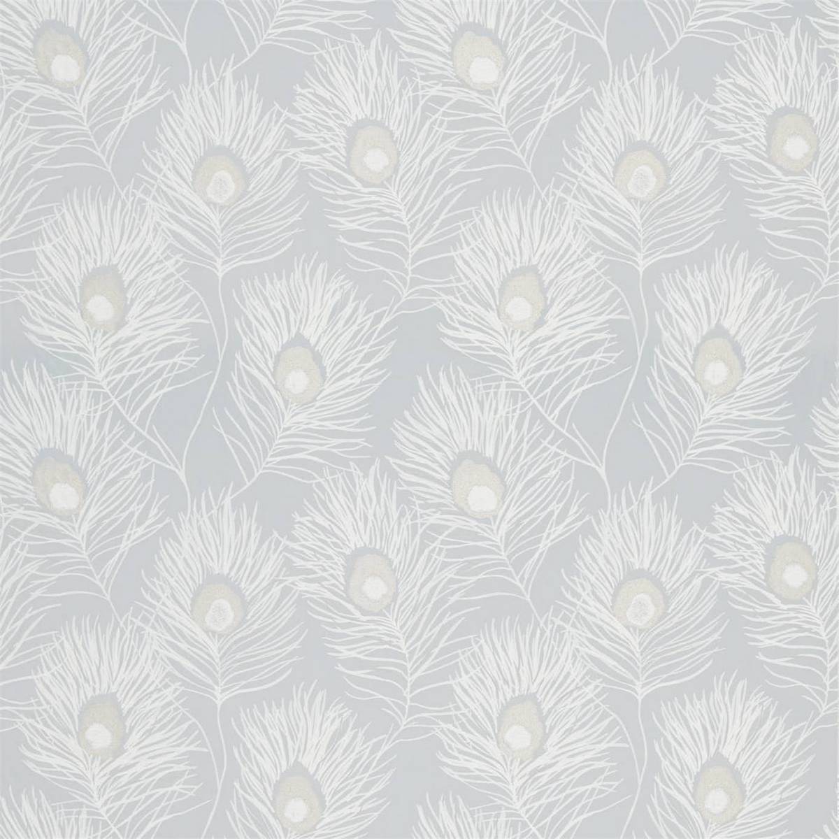 Orlena Powder Blue/Gilver Fabric by Harlequin