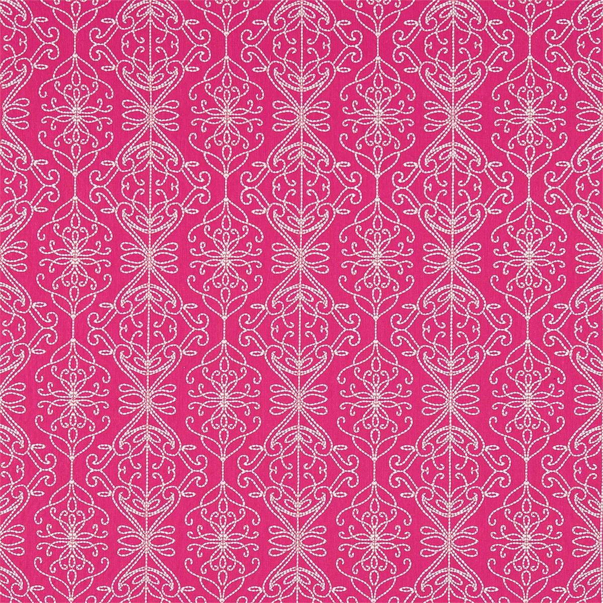 Java Flamingo/Peach Fabric by Harlequin