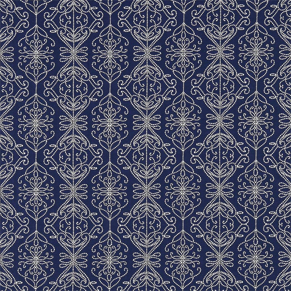 Java Indigo/Ink Fabric by Harlequin