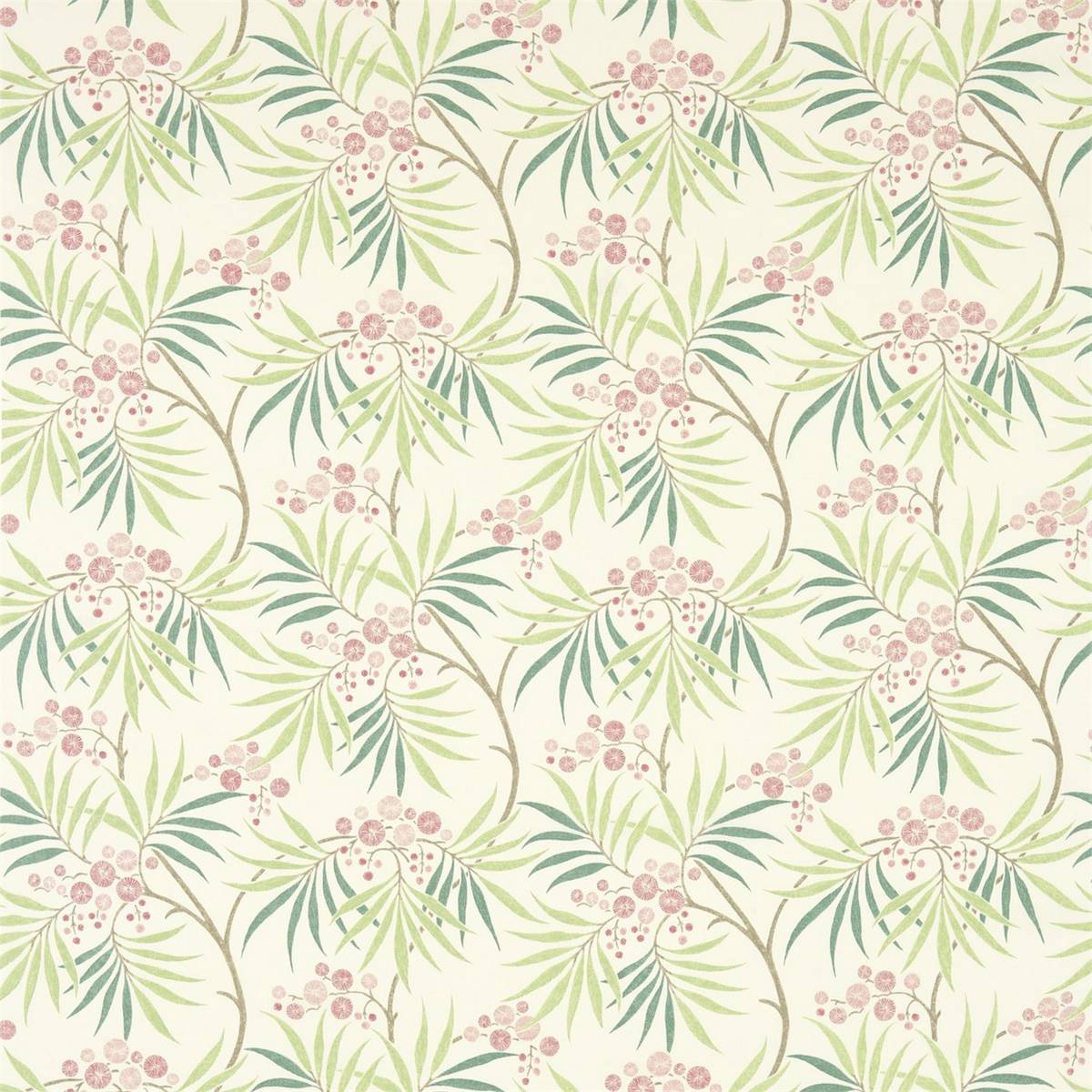 Arberella Rose/Ivory Fabric by Sanderson