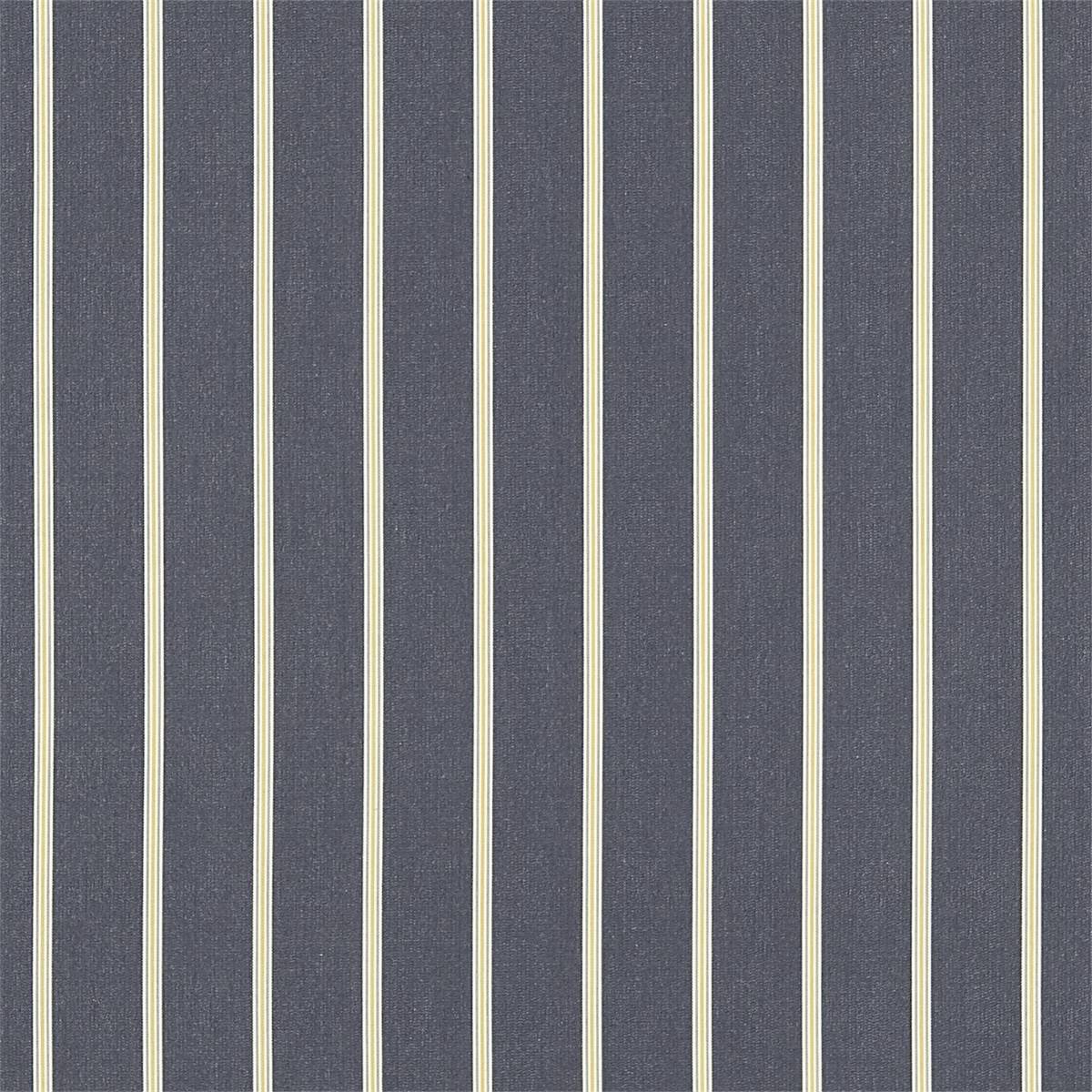 Annis Indigo/Yellow Fabric by Sanderson