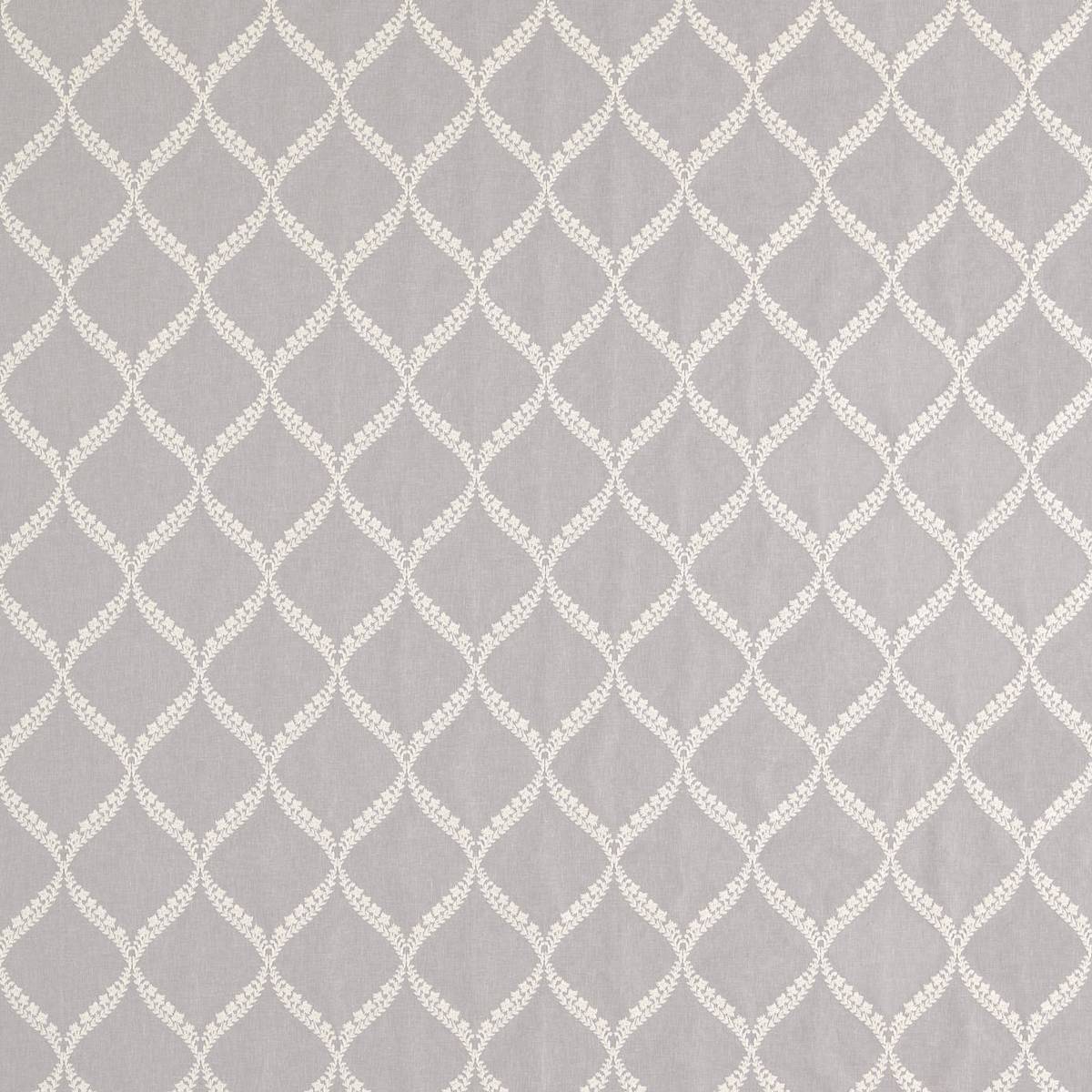 Dalby Silver Fabric by Sanderson