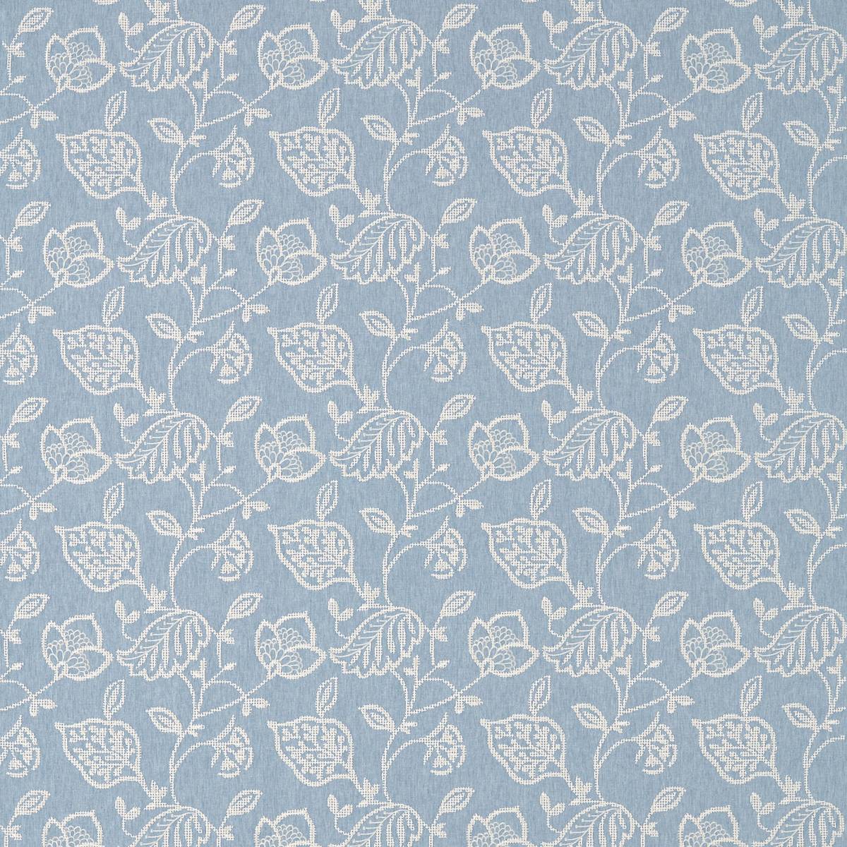 Potton Wood Denim Fabric by Sanderson