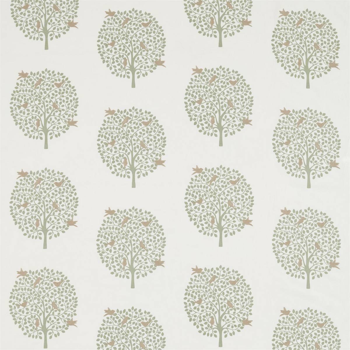 Bay Tree Celadon Fabric by Sanderson