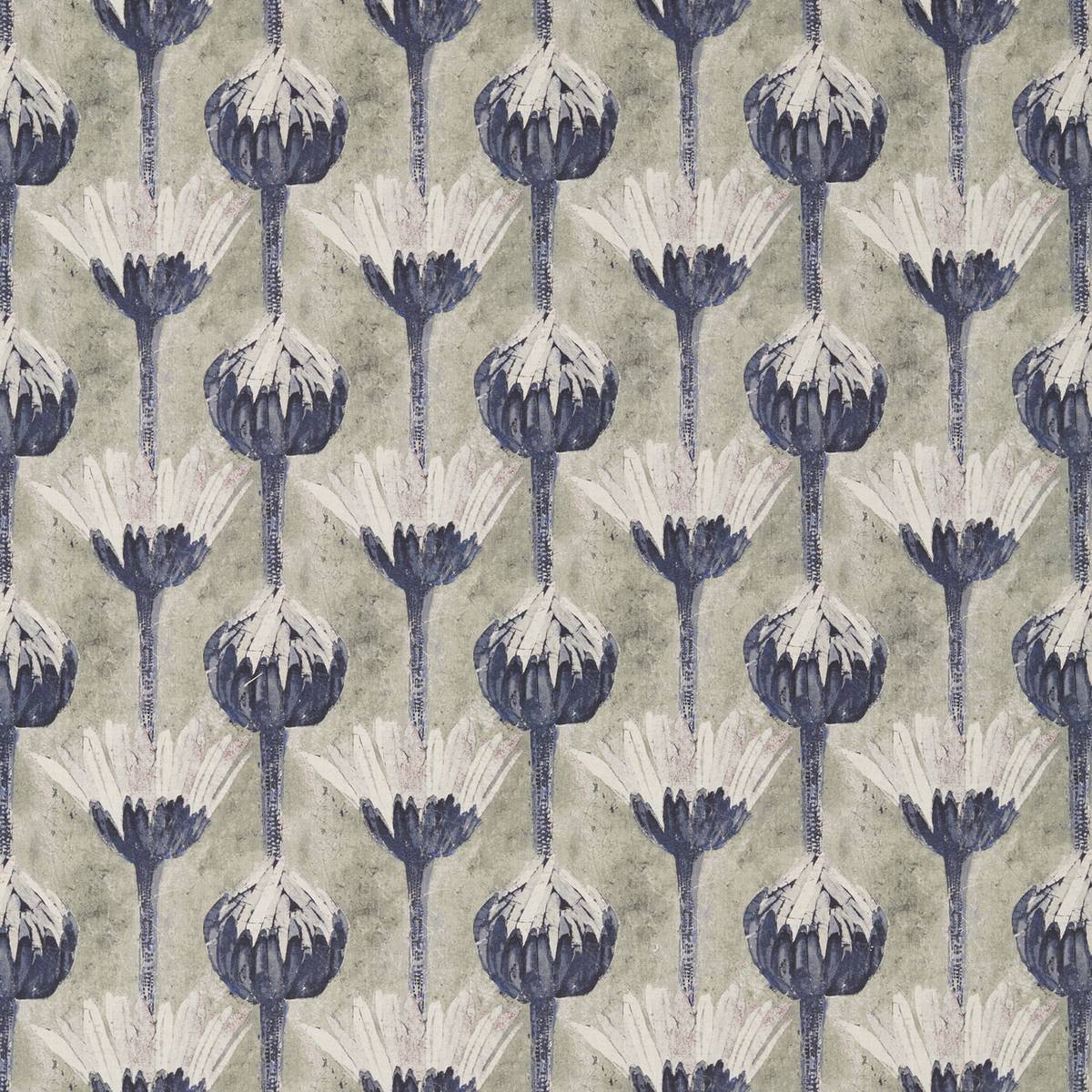 Marketa Indigo Fabric by Zoffany