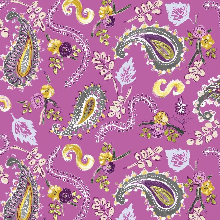 La Parisienne Vis/Lin Candyfloss Fabric by Edinburgh Weavers ...