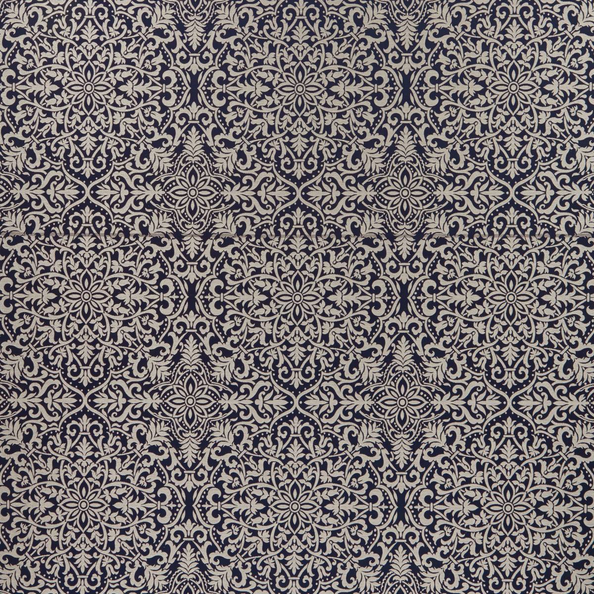 Brocade Sapphire Fabric by iLiv