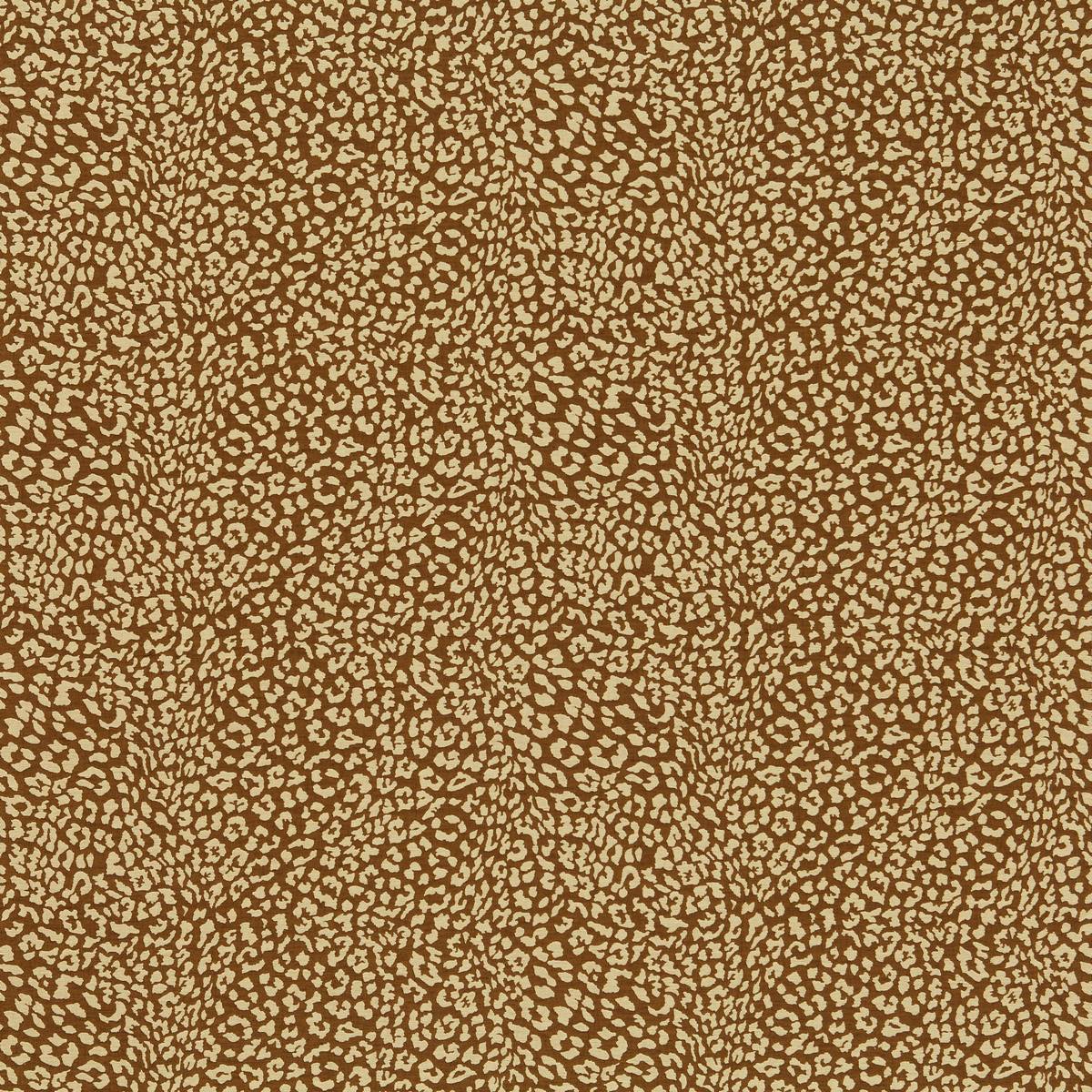 Ocelot Chocolate Fabric by Zoffany