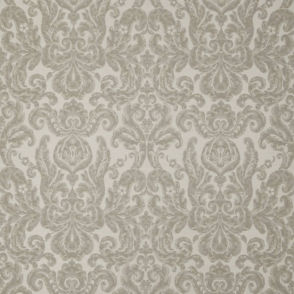 Brocatello Nuovo Silver Fabric by Zoffany