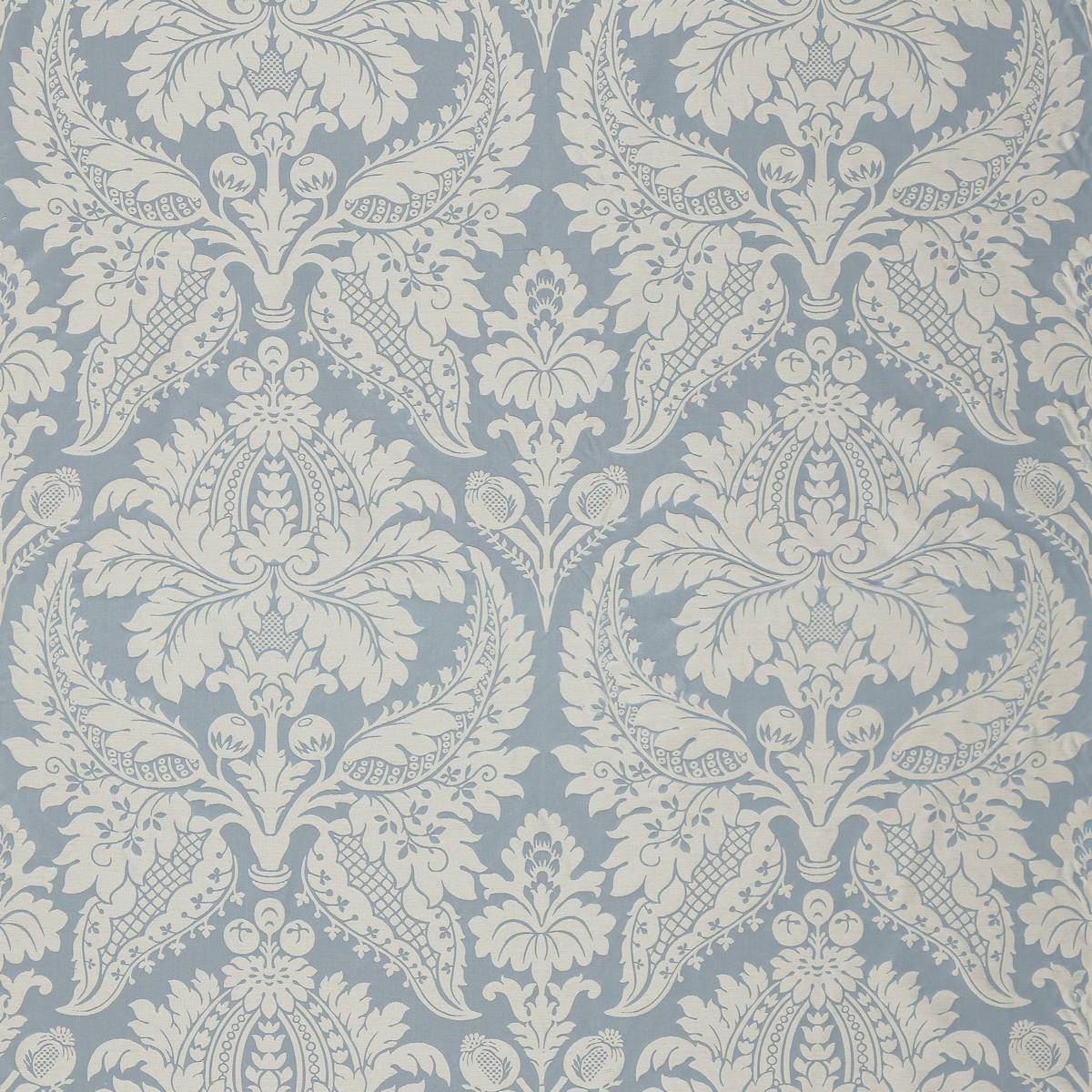 Malmaison Damask Wedgewood Fabric by Zoffany