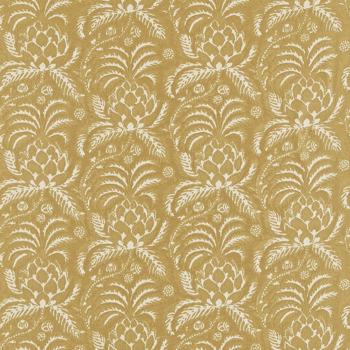Pineapple Gold Fabric by Zoffany