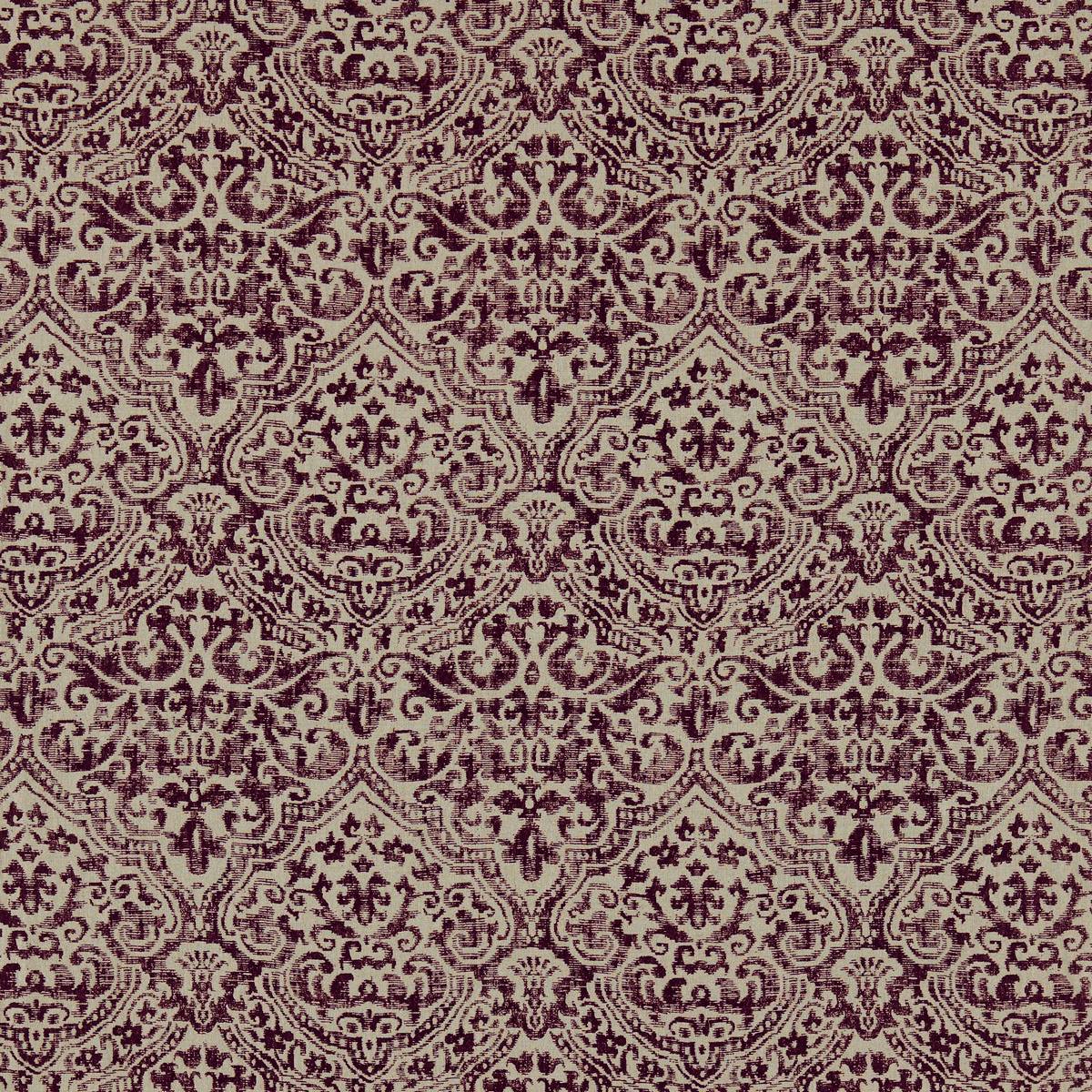 Edensor Garnet Fabric by Zoffany