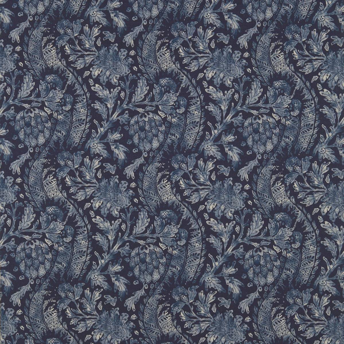 Cochin Indigo Fabric by Zoffany