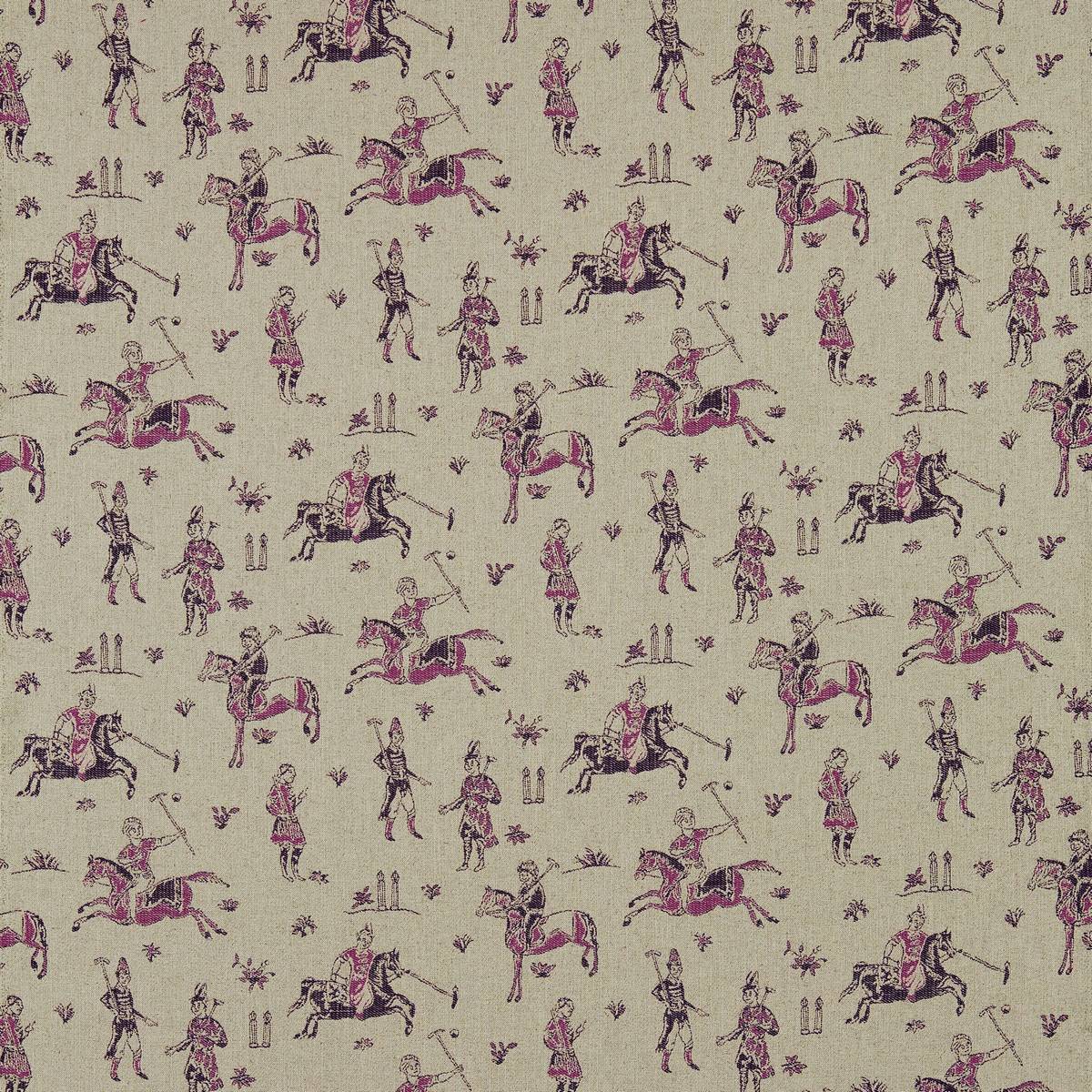 Pulu Fig/Cerise Fabric by Zoffany