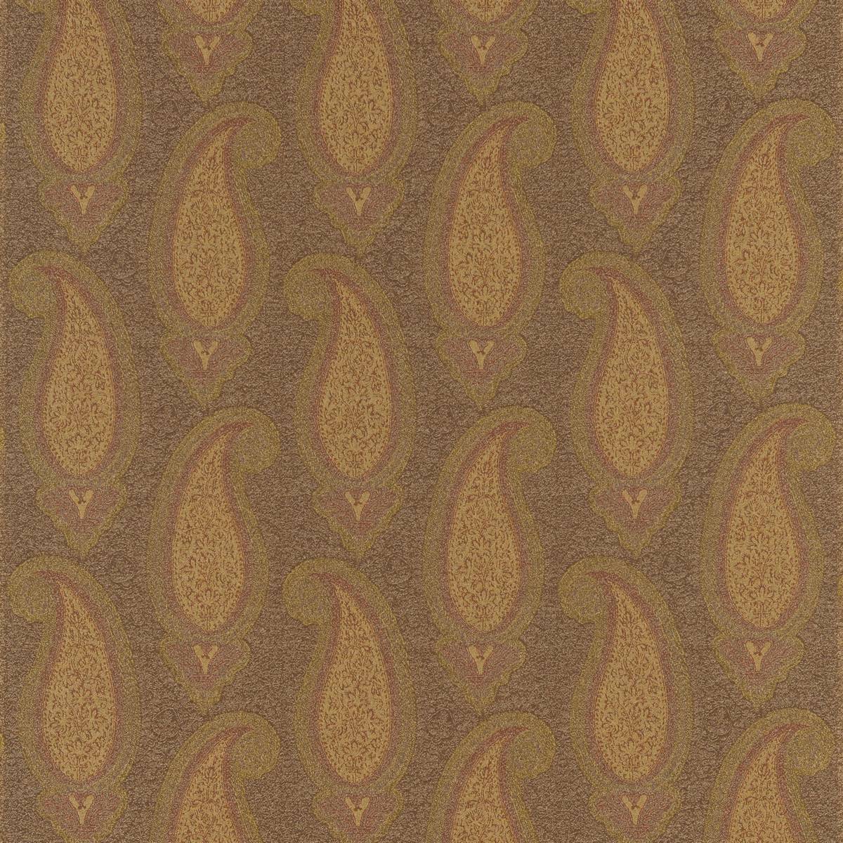 Kashmir Bronze Fabric by Zoffany