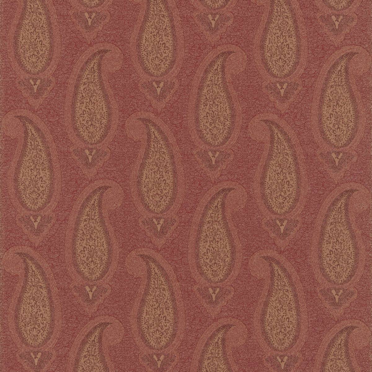 Kashmir Carmine/Red Fabric by Zoffany