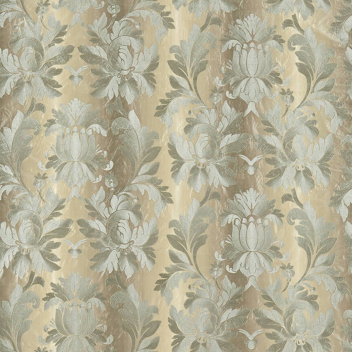 Tsarina Silver Fabric by Zoffany