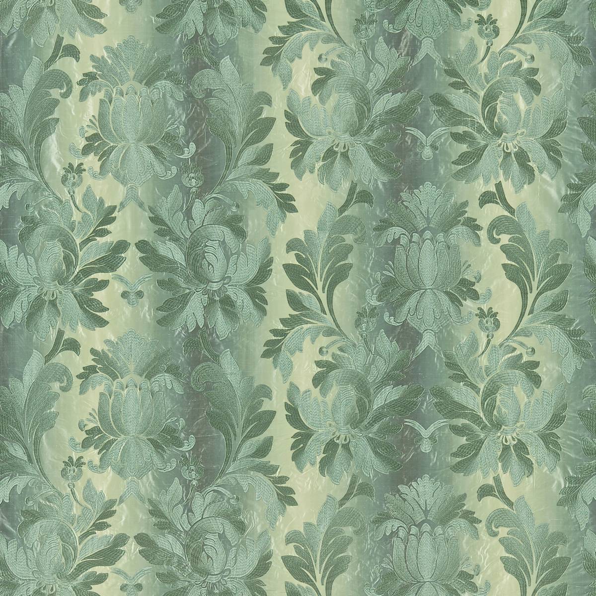 Tsarina Teal Fabric by Zoffany