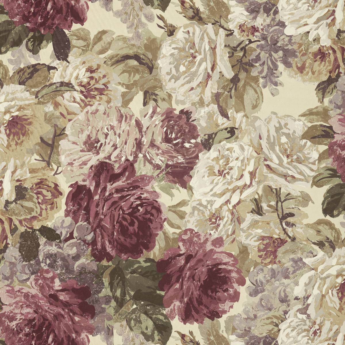 Rose Absolute Antique Fabric by Zoffany