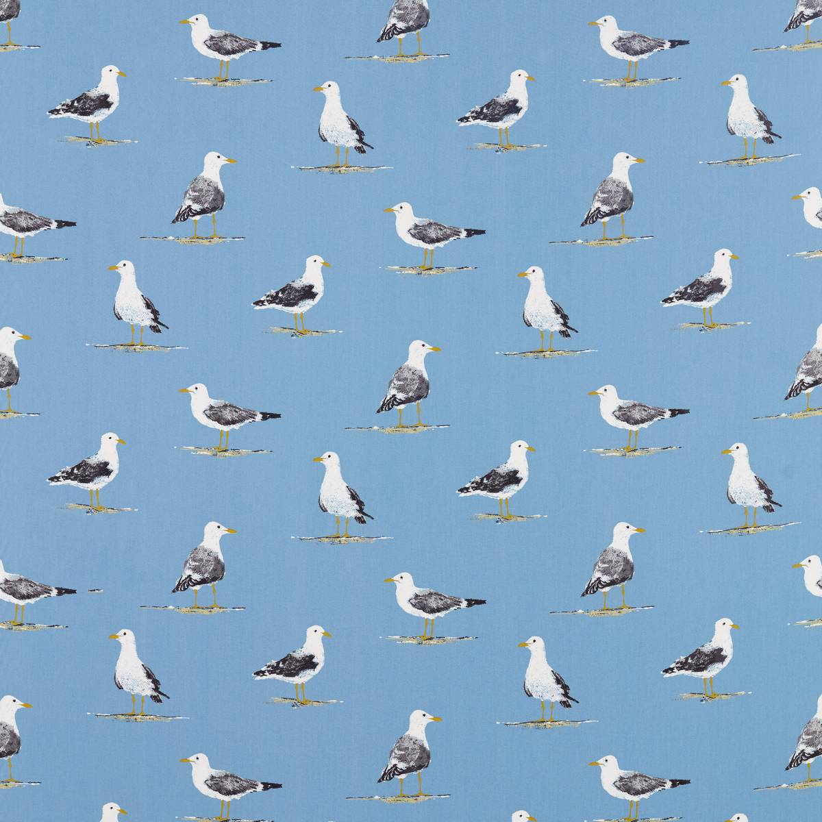 Shore Birds Marine Fabric by Sanderson