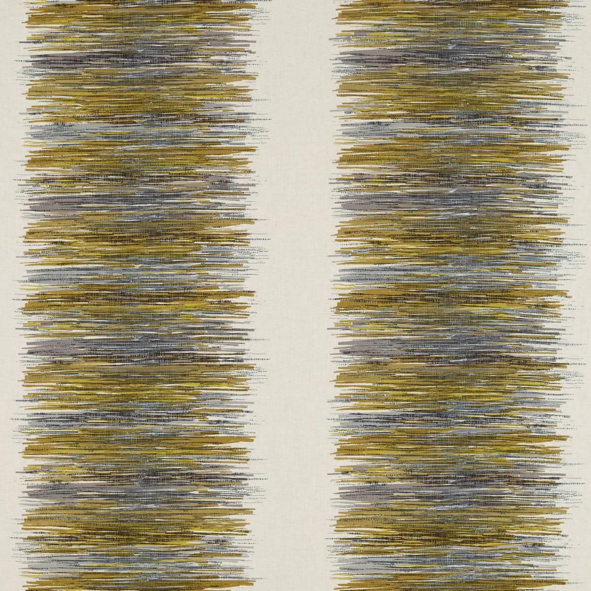 Chromatic Ochre/Zest/Steel Fabric by Harlequin