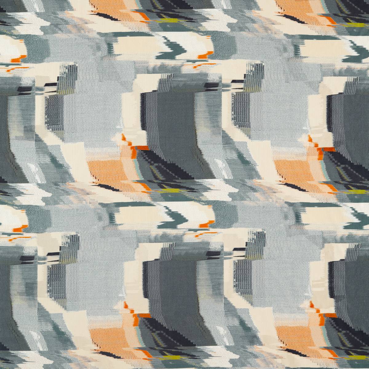 Perspective Slate/Sedona Fabric by Harlequin